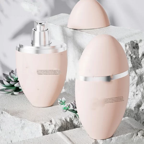 Skin care product sunscreen lotion bottle 50ml plastic press bottle (4)