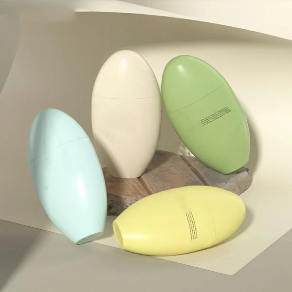 Skin care product sunscreen lotion bottle 50ml plastic press bottle (6)