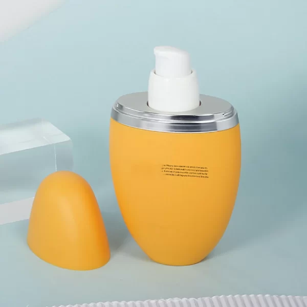 Skin care product sunscreen lotion bottle 50ml plastic press bottle (7)