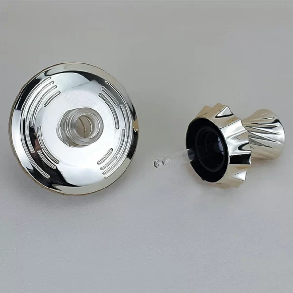 Tea colored essential oil bottle 45ml pressure dropper bottle (10)