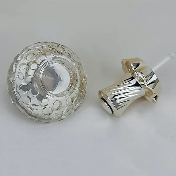 Tea colored essential oil bottle 45ml pressure dropper bottle (13)