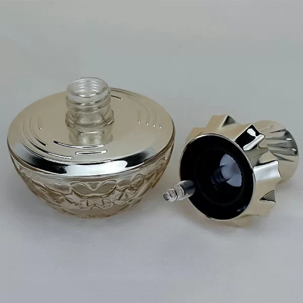 Tea colored essential oil bottle 45ml pressure dropper bottle (16)