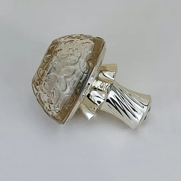 Tea colored essential oil bottle 45ml pressure dropper bottle (9)