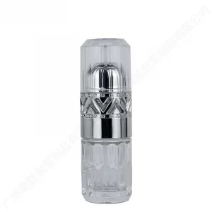 40ml lotion bottle thick wall round shoulder glass press bottle cosmetics bottle sunscreen liquid foundation sub bottle
