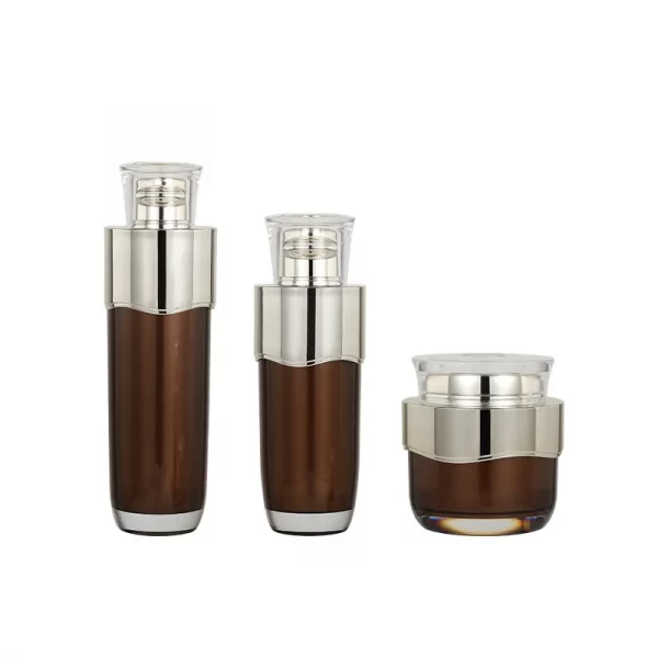 Acrylic cream bottle 50g press lotion bottle (10)