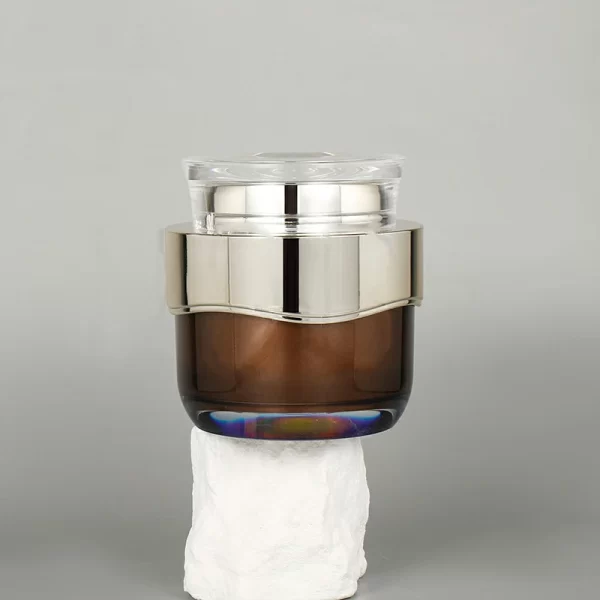 Acrylic cream bottle 50g press lotion bottle (5)