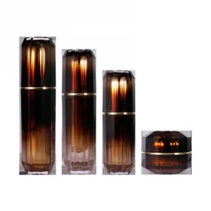 Acrylic split bottle high-grade cosmetics set bottle 50g cream bottle high-level sense double-layer thick bottom lotion bottle