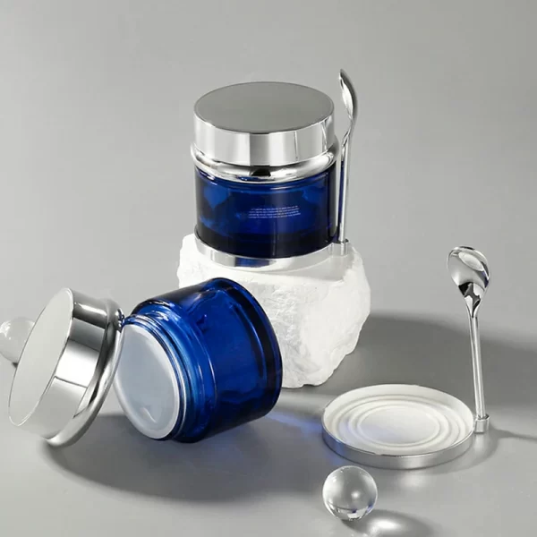 Glass 30g 50g Eye cream face cream cream bottle (1)