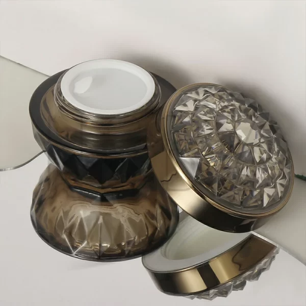 High grade 30g transparent liner diamond cream bottle (12)