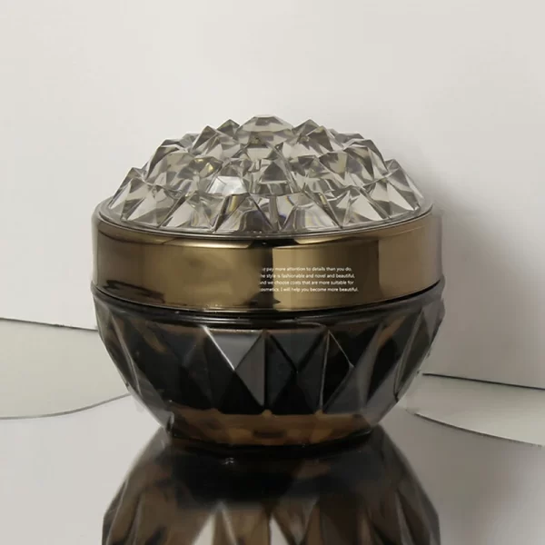 High grade 30g transparent liner diamond cream bottle (14)