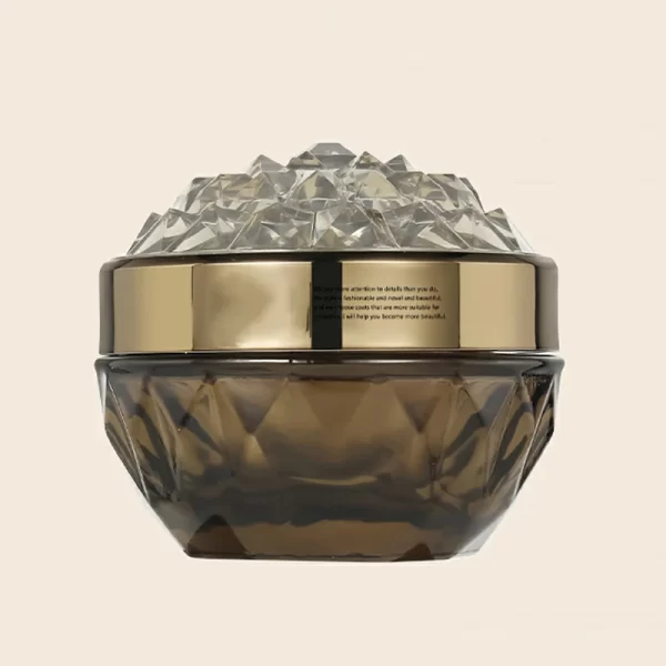 High grade 30g transparent liner diamond cream bottle (8)