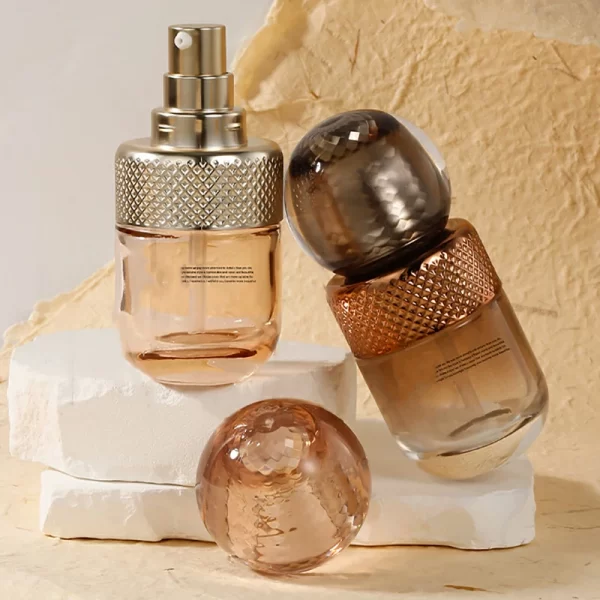 High grade 40ml pearl ball water emulsion glass bottle (4)