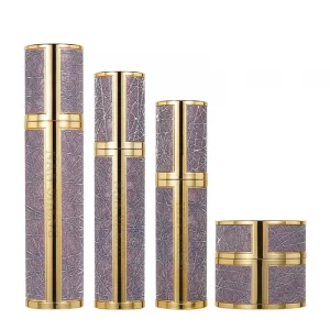 High grade skin sticking water cream press lotion cosmetics set bottle high grade skin care products sub bottle packaging bottle