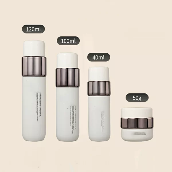 Skin care products, water emulsion, face cream, cream bottles (5)