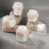 Square acrylic 30g 50g lotion face cream vacuum sunscreen cream bottle (1)