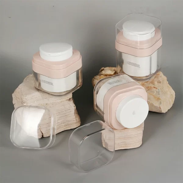 Square acrylic 30g 50g lotion face cream vacuum sunscreen cream bottle (10)