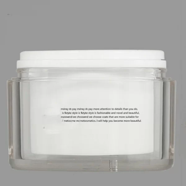 Square acrylic 30g 50g lotion face cream vacuum sunscreen cream bottle (12)