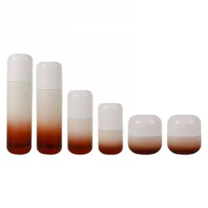 Water cream essence glass skin care product set bottle lotion essential oil cosmetics sub bottle empty bottle packaging