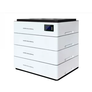 High voltage stacked lithium battery household energy storage cabinet