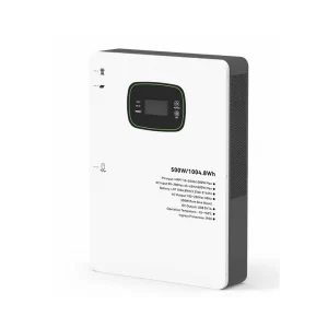 Ultra thin wall mounted inverter energy storage integrated machine