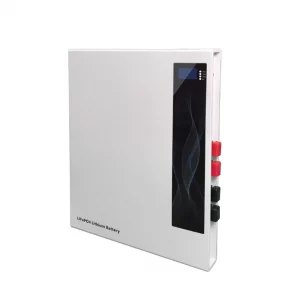 Ultra thin wall mounted lithium battery household energy storage battery system