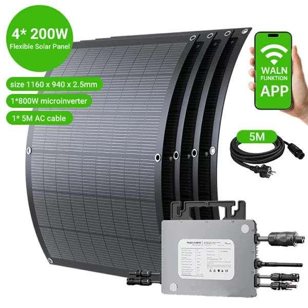 2000W Micro Reverse Photovoltaic Power Generation Set 2kW Power MPPT Inverter (9)