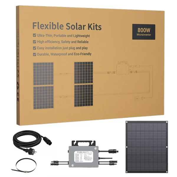 Photovoltaic power generation module 800W micro reverse flexible solar panel set (5)